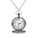 Large bronze quartz pocket watch Large creative design hollow petal pocket  M5M6