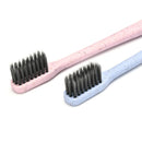 Soft Bamboo Charcoal Toothbrush nano Brush Oral Dental Clean Wheat Straw 1pc