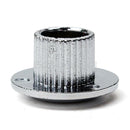 6Pcs Chrome Guitar Machine Head Tuning Peg Key Tuner Bushings Ferrules Parts