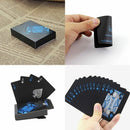 Waterproof Black Playing Cards Plastic Poker Valuable Creative Bridge Card   Z