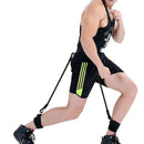 Multifunction Fitness Elastic Leg Pull Rope Sport Rope Squat Dumbbell Train
