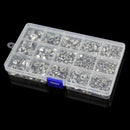 1set 304 Hex Nut Sets Household Nylon Lock/Cover Decoration/Flange Nuts 385 Z9C3