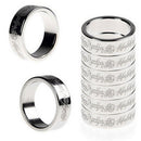 1pc 20mm Magic Strong Magnetic Ring Finger PK Magician Trick Props Show Tool FT