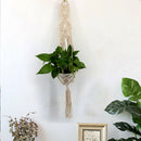 Country Rope Garden Wall Planter Vase Flower Pot Hanging Basket Holder 103cm