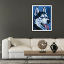 5D DIY Full Drill Diamond Painting Looking Dog Cross Stitch Embroidery Kit