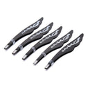 Black Eyebrow Tweezers Stainless Steel Removal Eyebrow Eyelash Makeup ToolsB Hn