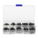 500pcs Saltwater Sea Fishing Hook Octopus Circle Hooks Mixed Sizes 3