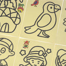 10Pcs/lot Children Drawing Sand Painting Pictures Kid DIY LJ