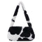 Animal Pattern Underarm Bag Women Mini Plush Shoulder Handbags Purse (13)