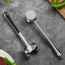 High-Grade Stainless Steel,Beef Meat Hammer,Loose Meat Steak Meat Hammer,Sm