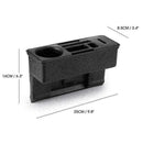 Auto Car Seat Storage Box Organizer Coin Console Right Side Useful Black Po Y9Y5