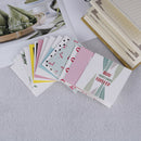 10pcs/set Cartoon Birthday Greeting Cards Blank New Year Greeting Postc lj