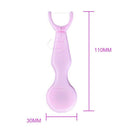 1Set Dental Teeth Clean Wax Dental Floss Stick Toothpick Tooth tool pink