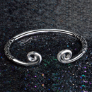Women/Mens Fashion Hoop Carved Cuff Bangle Wristband Bracelet Chic Jewelry Gift