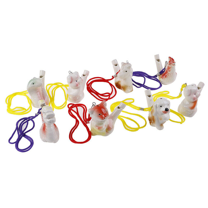 1Pc Chinese zodiac ceramic bird whistle kids baby funny novelty musical toys_3C