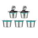 10pcs K Cups Filters Keurig Brewers Universal Fit Single Capsule Cup Filters