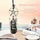 Retro Mini Star Feather Dream Catcher Car Pendant Home Wall Hanging Decor