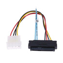 Mini 36Pin SAS to 4 29Pin SAS Ports Splitter Cable with 4Pin Power Cable
