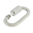 Stainless Steel Quick Links Oval Carabiner Cable Shackle Connector 8mm