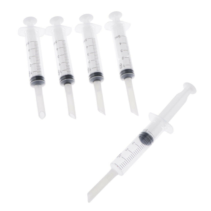 10x Pet Canaries Bird Feeding Syringe Parrot Feeders Tool Birds Supplies 5ml