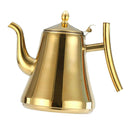 Coffee Kettle Pour Over Coffee Hand Drip Pot Stainless with Infuser 1.5L