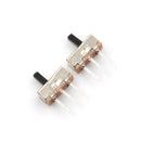 30Pcs 2Position 4mm SPDT 1P2T 3 Pin PCB Panel Vertical Slide Switch JR