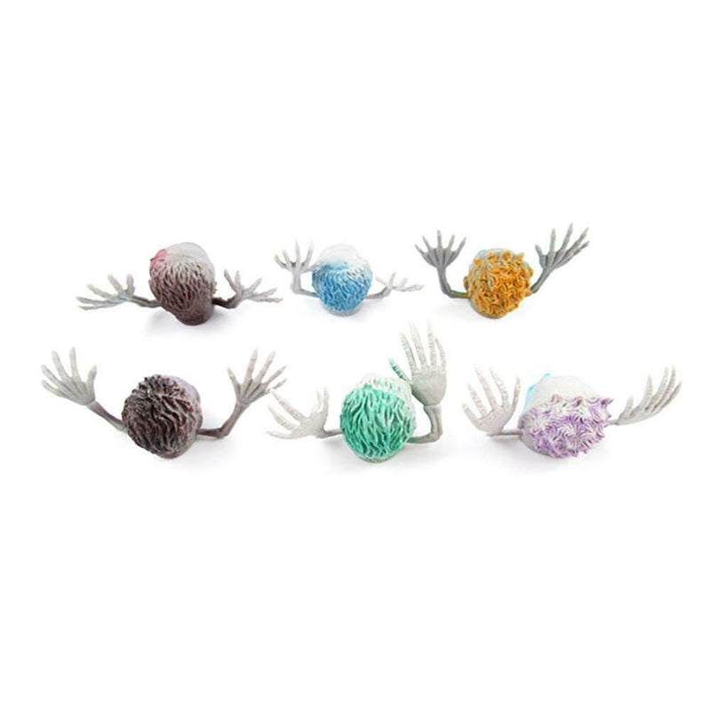 Mini Ghost Head Finger Puppet for Story Props Kid Egg Toys Gift (1pc Random