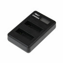 For Ahdbt-401 Go-Pro Hero4 Battery Usb Lcd Display Dual Port Charger For Go B3D5