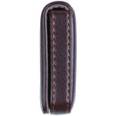Magnetic Flip Leather Business Credit Card Case Holder Brown L2M8