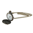 Large Leopard Riding Motorcycle Quartz Pocket Watch Retro Innovative Design Y3Q2
