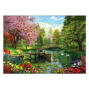 5D DIY Full Drill Landscape Round Diamond Painting Embroidery Kits Decor
