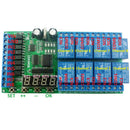 Dc12V 8 Channels Multifunction Timer Delay Relay Board Time Switch Timing L