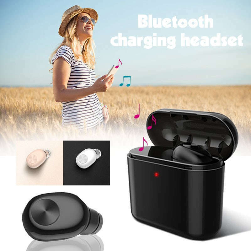 Invisible Wireless Mini Bluetooth Headset Wireless Mobile Phone With 700 Ma K4P9