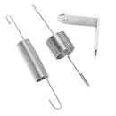 Chrome Alloy Throttle Return Spring Bracket + Dual Springs for Chevy Ford