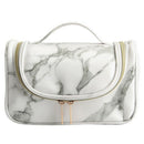 Women Organizer Insert Bag Marble Cosmetic Bag Waterproof Travel Makeup Bru