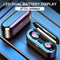 F9 TWS Bluetooth 5.0 Earphones Touch Control Earbuds w/LED Display Charge Box