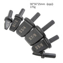 6PCS Tube Pipe Expander Support Drill Bit Set for Air Conditioner Conditioning