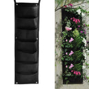 7 Pocket Hanging Vertical Garden Planter Indoor Outdoor Herb Pot Decor