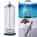 Disinfection Jar Container Sanitizer Jar Bottle for Barber Salon Scissors