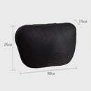 For Mercedes Benz Suede Design S Class Car Headrest Neck Pillows Seat C RFE