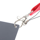 3 In 1 White Black 18% Gray Color Balance Cards Digital Grey Card & Neck Strap
