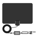 Digital TV Antenna VHF UHF Aerial with Amplifier 80 Miles DVB-T/T2 Receiver