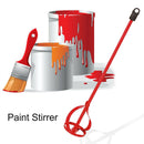 1pc Paint Mixer Paddle Power Mixing Mortar Concrete Stirrer For Electric Drills