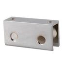 Rectangular 10-12mm Glass Shelf Clip Clamp Holder Support Bracket