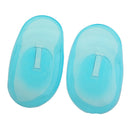 1 Pair Hair Dye Tint Perm Ear Cover Protector Bathing Shower Ear  Blue