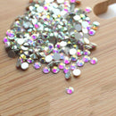 Glitter Rhinestones AB Fix Flat Back Sewing & Fabric Garment Rhinestone Nai