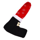 4pcs Christmas Chair Leg Chair Foot Covers Party Christmas Table Decor