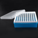 Plastic Square 100 Positions Laboratory 1.5ml Centrifuge Tube Case Box A6Y9