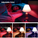 Bluetooth Light Bulb Speaker 6W E27 White RGB Changing Smart LED Lamp Wirel