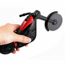 Motorcycle Pizza Cutter, Pizza Slicer Cutter Wheel Stainless Steel Blade